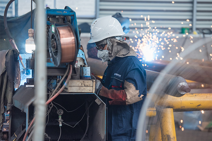 天津网架焊接车间